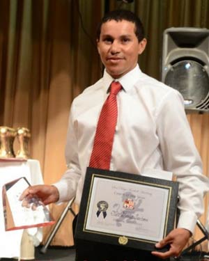Ze Roberto was named San Diego Football Academy's Coach of the Year
