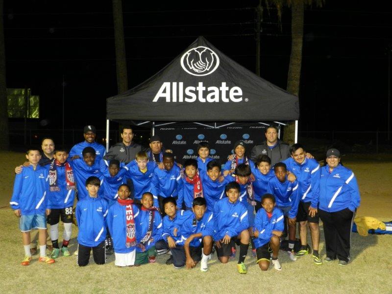 Allstate’s “Good Hands® F.C.” Clinic Surprises Kansas City Kansas Soccer Association with Visit from Legendary Goalkeeper Tony Meola