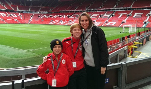 No soccer trip to England would be complete without a stop at Old Trafford