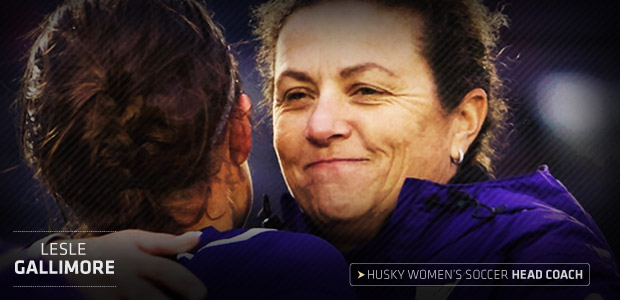 Lesle Gallimore, Women's Head Coach at the University of Washington is one of the few women coaches in America