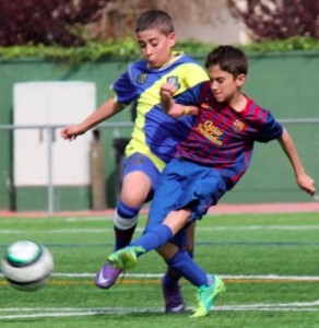 13 year old Ben Lederman from Californian playing for Barcelona Youth team