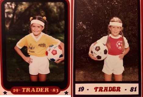 Flash to the past - Do you recognize this youth player? Yes, it is Shannon when she was a little girl.