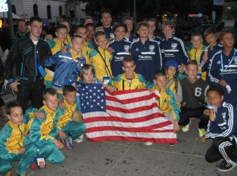 Encinitias Express BU14 met players from around the world at the 2013