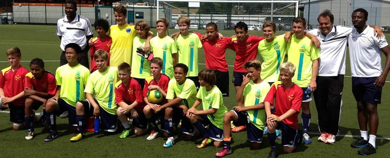 Encinitas Express in London for a friendly before traveling to Sweden for the 2013 Gothia Cup