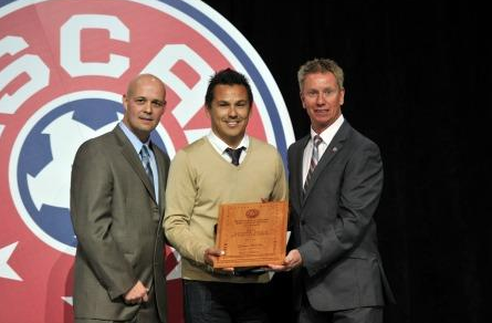Jimmy Obleda was named NSCAA Youth National Coach of the Year at the 2012 Annual Convention. Photo: Fullerton Rangers