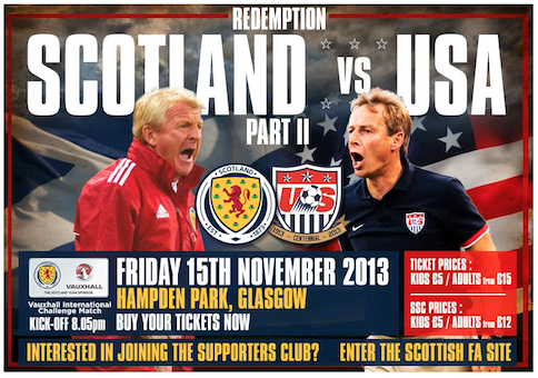 This Scotland vs USA match ended in a scoreless deadlock
