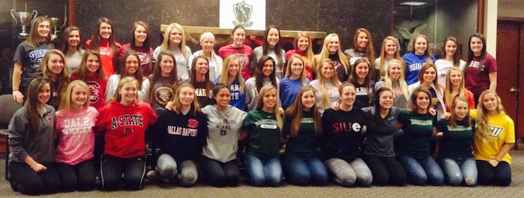 ECNL College Boudn Group 2015