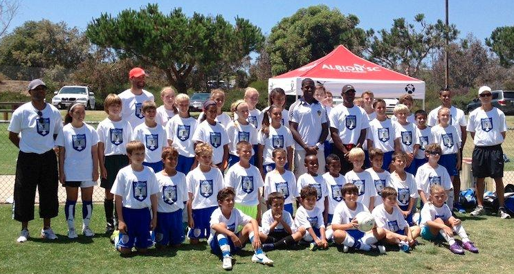 Roy Lassiter's Youth Soccer Camp with Edson Buddle this year