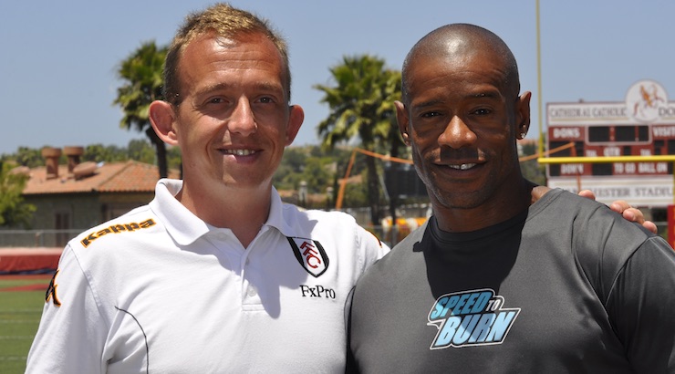 Paul Wright and Speed to Burn Soccer Camp with Fulham FC