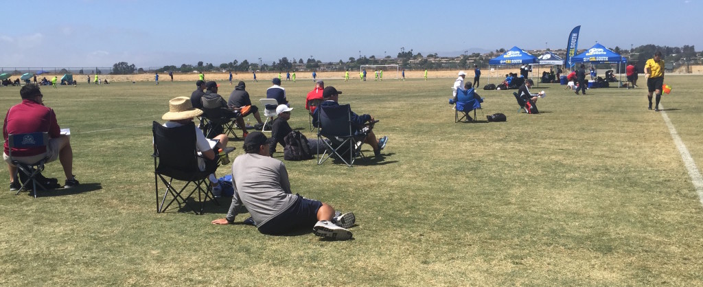 13 college coaches watching BU16 National Cup games