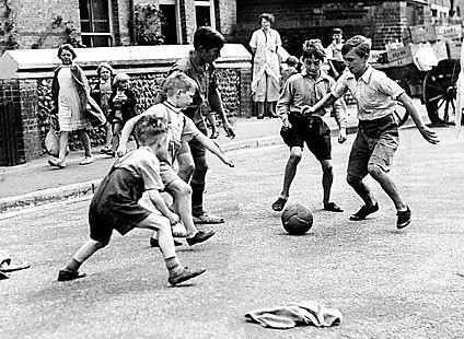 CHILDREN PLAYING FOOTBALL IN THE STREET - John O’Sullivan's podcast interview for the TeamSnap Youth Sports “Talent Identification vs. Talent John SullivanDevelopment” 