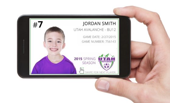 Digital Cards from Affinity Sport Utah State Soccer Association
