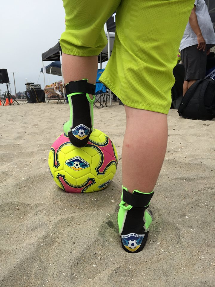 New 2015 Soccer In the Sand Socks and Balls