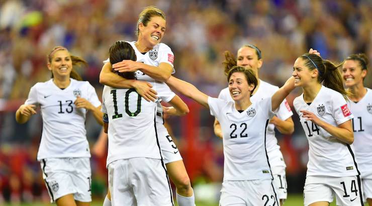 USA Beats Germany in the WWC