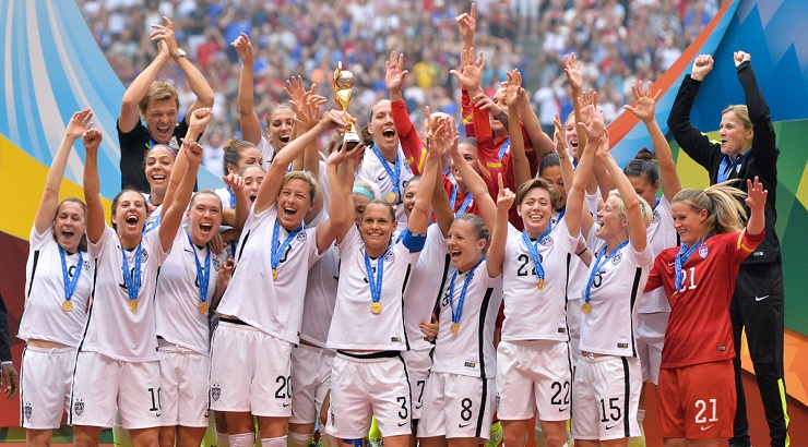USWNT 2015 FIFA Women's World Cup Champions