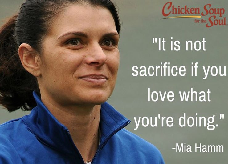 Mia Hamm Chicken Soup for the Soul Soccer Royalty