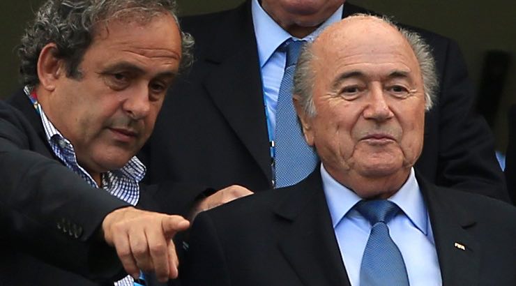 Sepp Blatter and Michel Platini under investigation by FIFA's ethics committee on SoccerToday