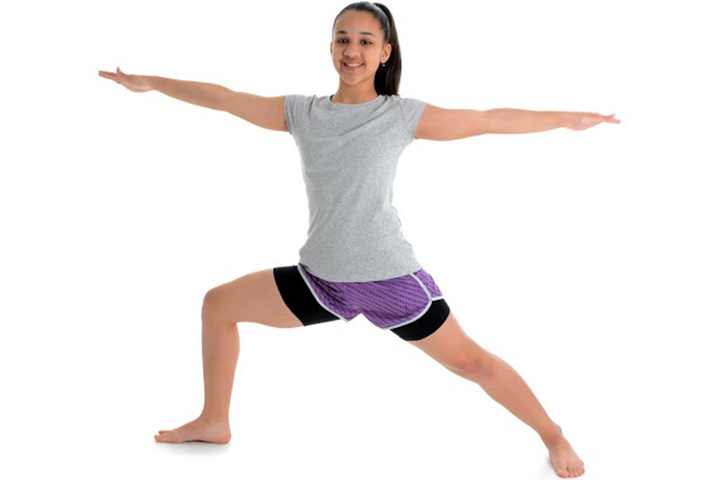 yoga, teenage girl, 