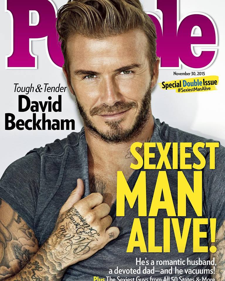 People Magazine, David Beckham