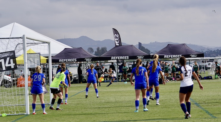 Youth Soccer Tournament News - Surf Cup College Showcase 2016 - youth soccer news recap
