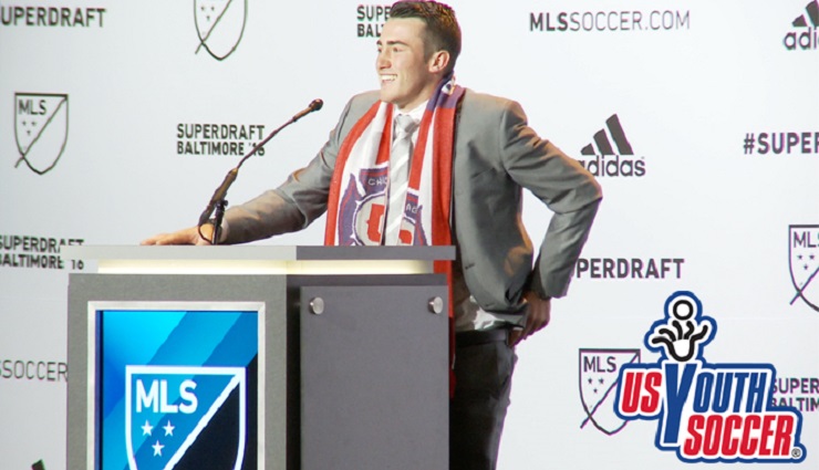 Youth Soccer News - MLS first Draft pick in 2016