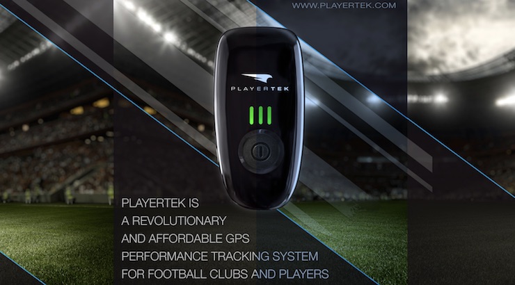 Soccer News new product review = PLAYERTEK for soccer players Screenshot of interface