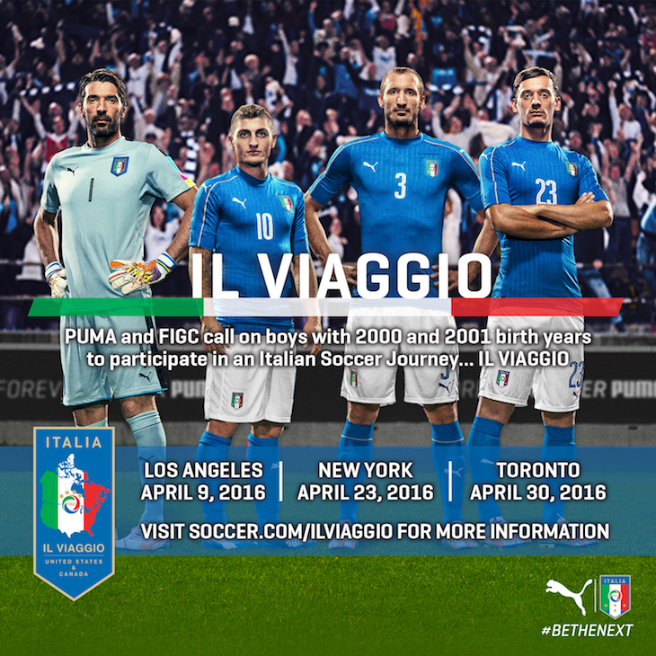 Youth Soccer News - Want to meet the Italian National Soccer Team?