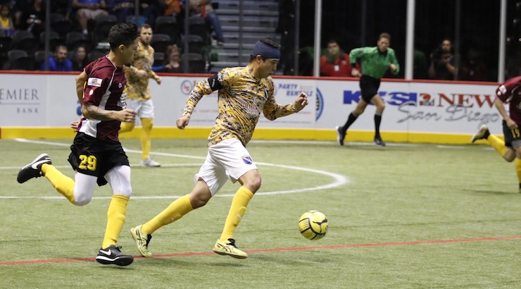 Soccer news on San Diego Sockers - the soccer team ran rampant with a 10-2 victory over the Turlock Express
