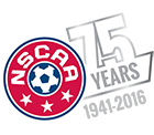 NSCAA 75th year logo