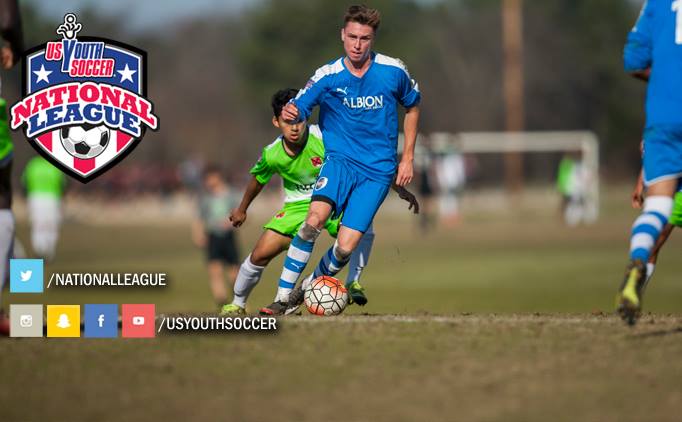 Youth Soccer news - 2015-16 US Youth Soccer National League Boys begin final weekend of play