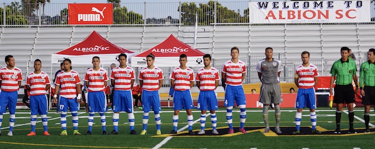 Albion Pros Kick off Match March 2016
