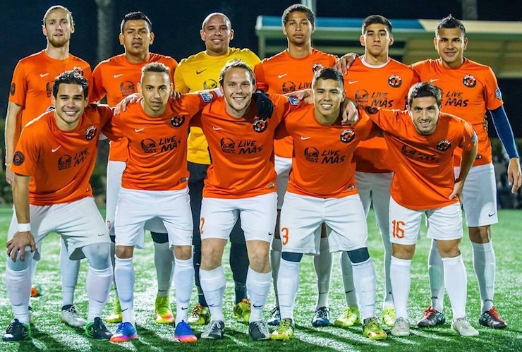 LA WOLVES in the UPSL Men Soccer Team