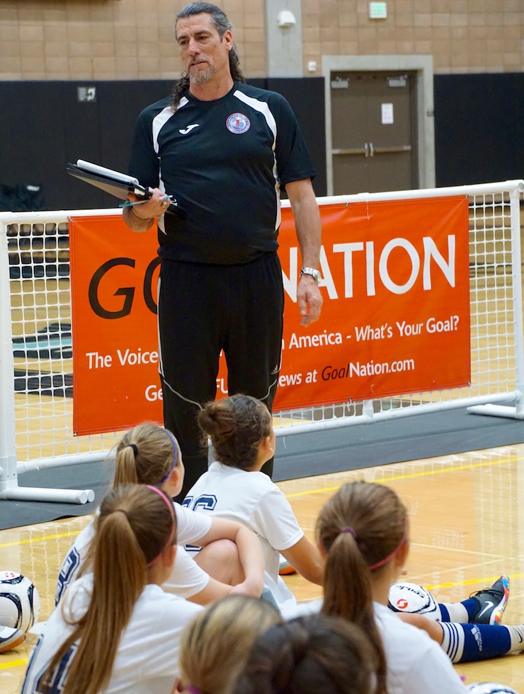 Otto Orf at US Youth Futsal Regional ID Camp in San Diego
