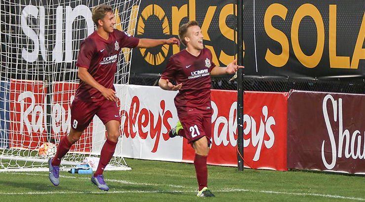 Tommy Thompson of Sacramento Republic is Named USL Player of the Week