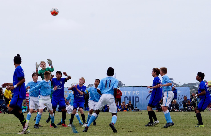 Youth Soccer News: MCFC Americas Cup 2016 Super Group Manchester City vs Surf SC