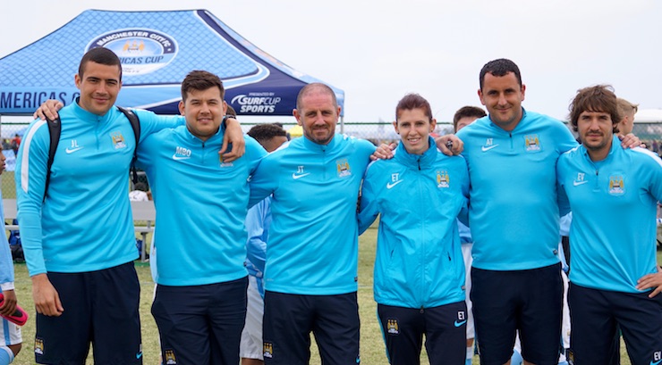 Youth soccer Tournament News - Manchester City FC Academy Coaches in USA for MCFC Americas Cup Youth Soccer Tournament in CA