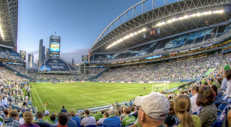 Turf Field in the MLS - Seattle Sounders Century Link Field