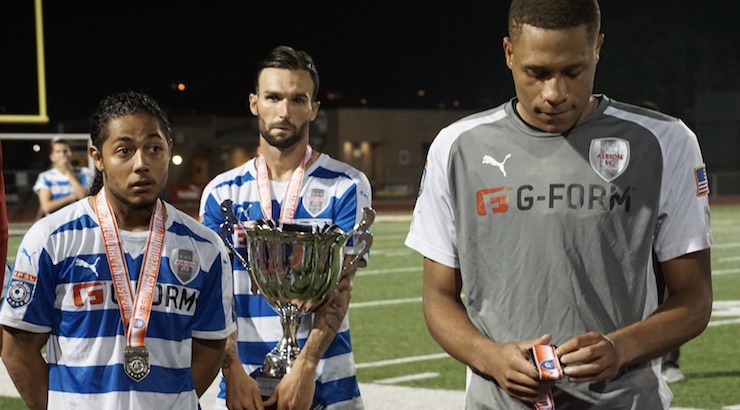 Soccer News - NPSL Albion Pros hosted Sonoma County Sol in the 2016 NPSL West Region Final 