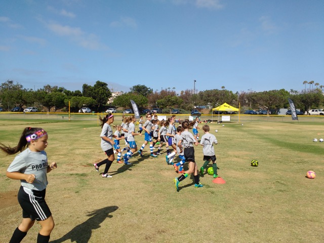 PRO SELECT SOCCER CAMPS IN SAN DIEGO