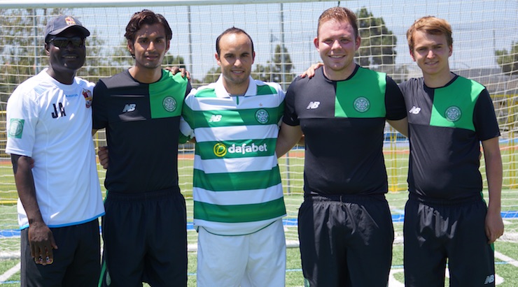 YOUTH SOCCER NEWS - Youth soccer news - Celtic FC invites Landon Donovan to train youth players at SDFA camp in San Diego