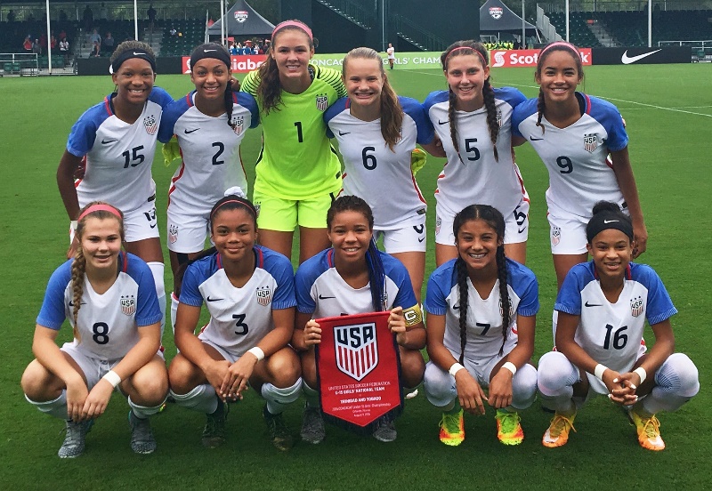Youth Soccer News: United States U15 GNT Crowned Champions of 2016 CONCACAF U-15 Girls’ Championship