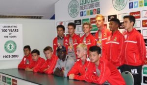 Youth soccer news - Celtic Experience for SDFA players 2016