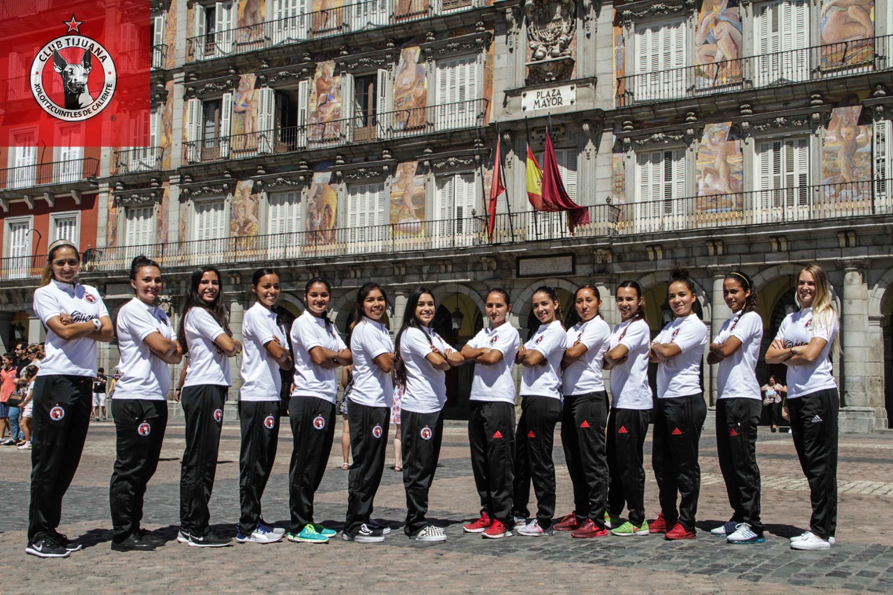 Tijuana Xolos Women's Open Spain Tour Versus Atletico Madrid