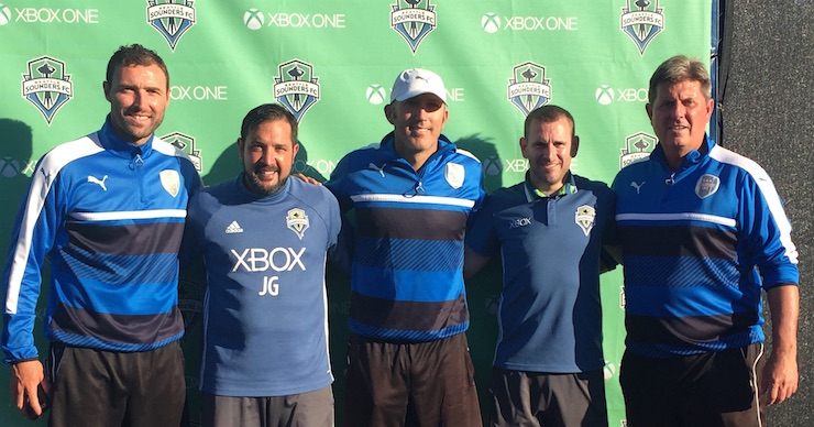 Albion SC B02 and B03 USDA Train with Seattle Sounders Academy