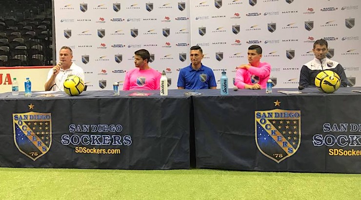 MASL Soccer News - The San Diego Sockers Press Conference - October 27, 2016