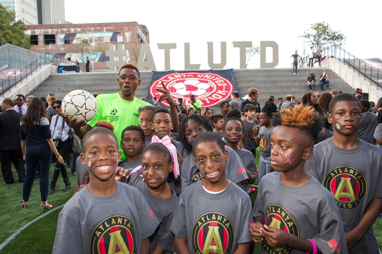 SOCCER IMPROVING LIVES: Community Soccer Field Developed at Atlanta Transit Station