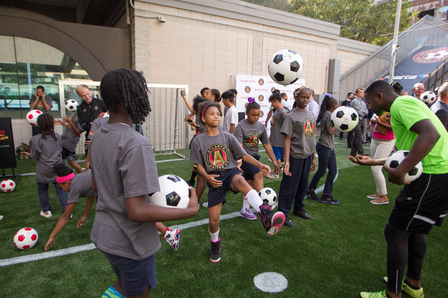 SOCCER IMPROVING LIVES: Community Soccer Field Developed at Atlanta Transit Station