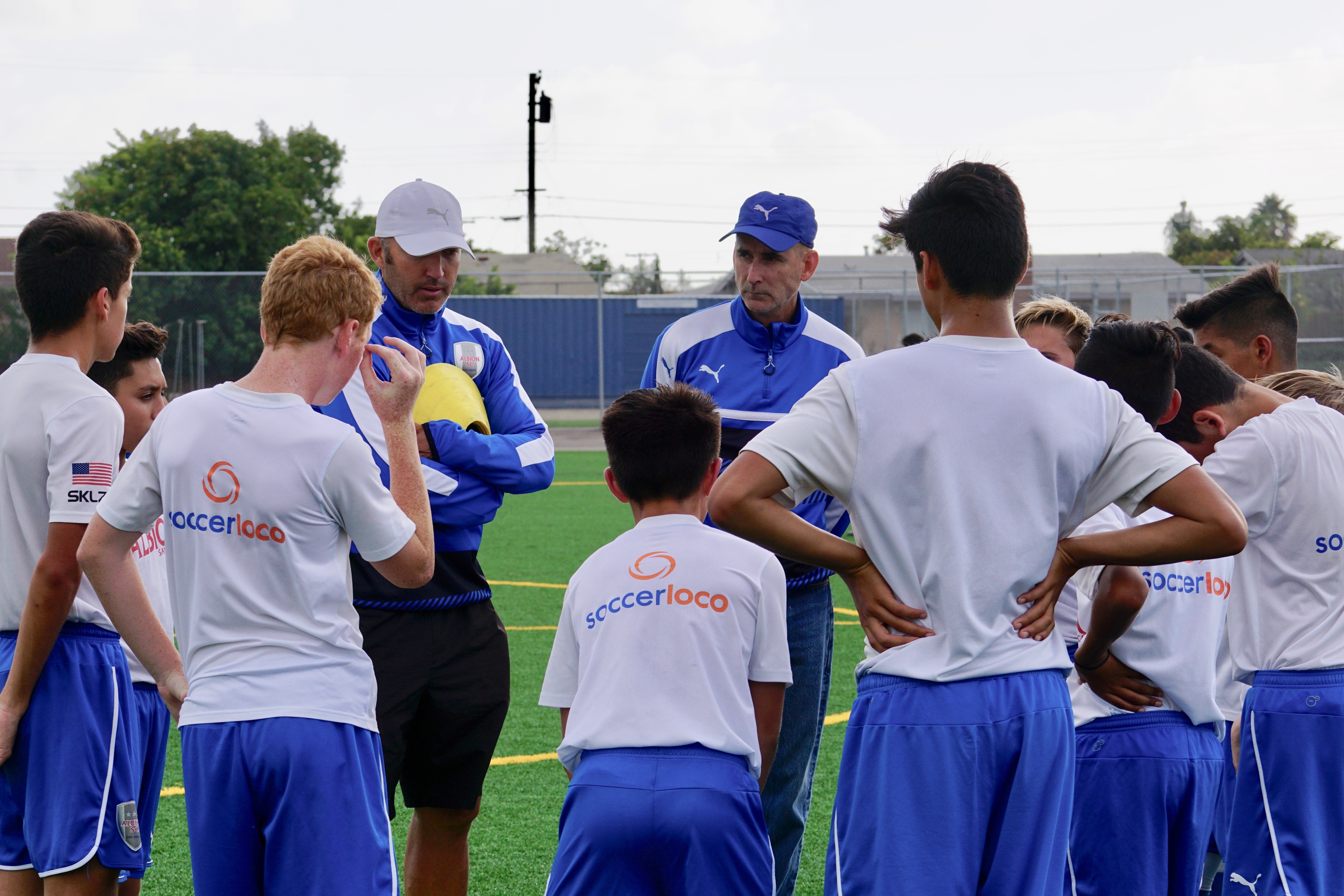 Youth Soccer News: Arsenal FC Scout American Players at Albion SC - Bob Jenkins