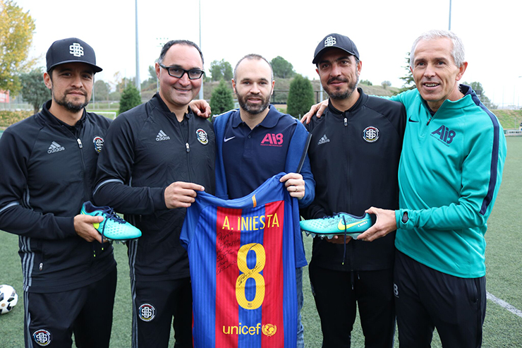 Youth Soccer News: SDFC Attends Iniesta Methodology Training in Barcelona