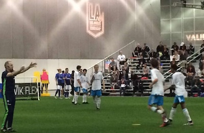 youth soccer news - FC Schalke 04 at 2017 NSCAA Convention with youth soccer players